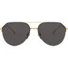Dolce & Gabbana - Gros Grain Sunglasses - Gold Matt Black - Dolce & Gabbana Eyewear - Avvenice