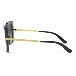 Dolce & Gabbana - Half Print Sunglasses - Black - Dolce & Gabbana Eyewear - Avvenice