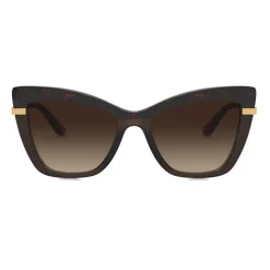 Dolce & Gabbana - Half Print Sunglasses - Havana - Dolce & Gabbana Eyewear - Avvenice