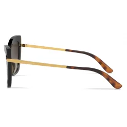 Dolce & Gabbana - Half Print Sunglasses - Havana - Dolce & Gabbana Eyewear - Avvenice