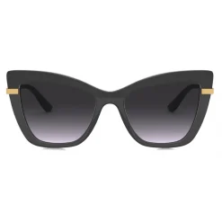 Dolce & Gabbana - Half Print Sunglasses - Black - Dolce & Gabbana Eyewear - Avvenice