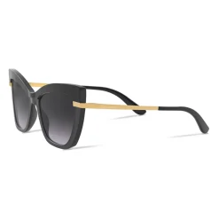 Dolce & Gabbana - Half Print Sunglasses - Black - Dolce & Gabbana Eyewear - Avvenice