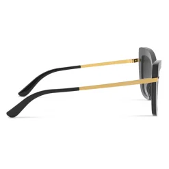 Dolce & Gabbana - Half Print Sunglasses - Black - Dolce & Gabbana Eyewear - Avvenice