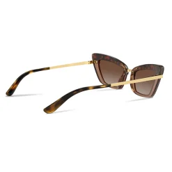 Dolce & Gabbana - Half Print Sunglasses - Havana - Dolce & Gabbana Eyewear - Avvenice