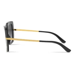 Dolce & Gabbana - Half Print Sunglasses - Black - Dolce & Gabbana Eyewear - Avvenice