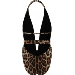 Dolce & Gabbana - Leopard Print Swimsuit - Dolce & Gabbana Exclusive Luxury Collection - Avvenice