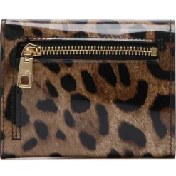 Dolce & Gabbana - Leopard Print Calf Skin Bi Fold Wallet - Dolce & Gabbana Exclusive Luxury Collection - Avvenice