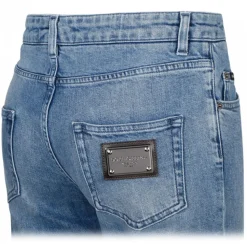 Dolce & Gabbana - Light Blue Bootcut Jeans - Dolce & Gabbana Exclusive Luxury Collection - Avvenice