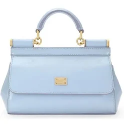 Dolce & Gabbana - Light Blue Hand Bag - Dolce & Gabbana Exclusive Luxury Collection - Avvenice