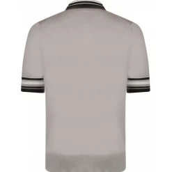 Dolce & Gabbana - Light Grey Polo Shirt - Dolce & Gabbana Exclusive Luxury Collection - Avvenice