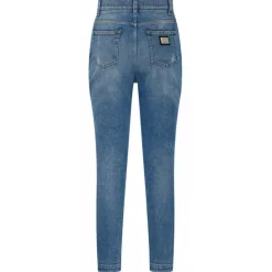 Dolce & Gabbana - Light Blue Distressed Jeans - Dolce & Gabbana Exclusive Luxury Collection - Avvenice