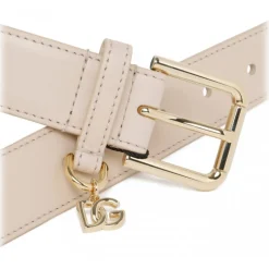 Dolce & Gabbana - Light Pink DG Logo Belt - Dolce & Gabbana Exclusive Luxury Collection - Avvenice