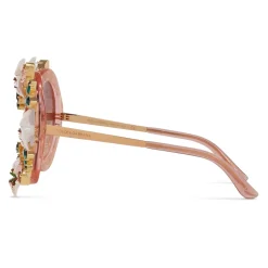 Dolce & Gabbana - Lilium Sunglasses - Pink - Dolce & Gabbana Eyewear - Avvenice
