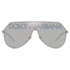 Dolce & Gabbana - Madison Sunglasses - Silver - Dolce & Gabbana Eyewear - Avvenice