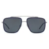 Dolce & Gabbana - Madison Sunglasses - Shiny Gun and Blue Matt - Dolce & Gabbana Eyewear - Avvenice