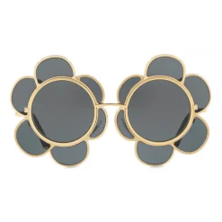 Dolce & Gabbana - Metal Sunglasses Inspiration Flower - Gold - Dolce & Gabbana Eyewear - Avvenice