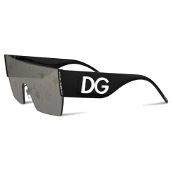 Dolce & Gabbana - Millennial Star Sunglasses - Black - Dolce & Gabbana Eyewear - Avvenice