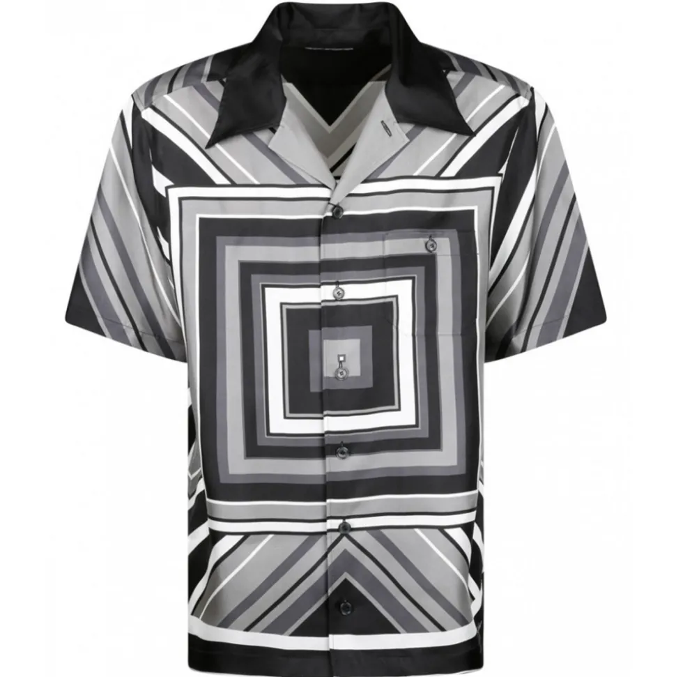 Dolce & Gabbana - Multi-Striped Silk Shirt - Dolce & Gabbana Exclusive Luxury Collection - Avvenice