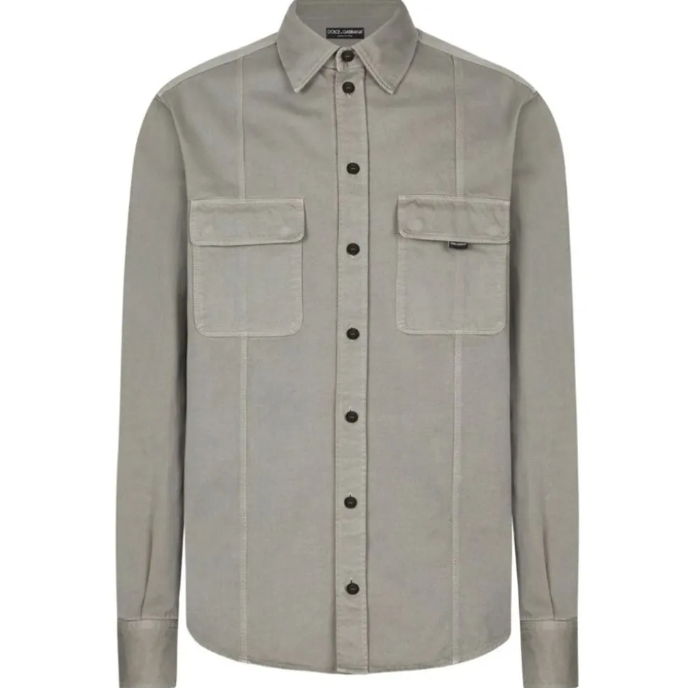 Dolce & Gabbana - Oversize Cotton Shirt - Dolce & Gabbana Exclusive Luxury Collection - Avvenice