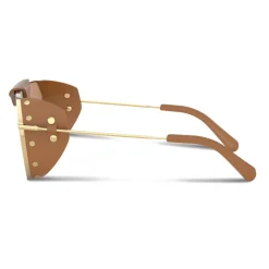 Dolce & Gabbana - Panama Sunglasses - Gold Camel - Dolce & Gabbana Eyewear - Avvenice