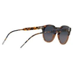 Dolce & Gabbana - Panthos Sunglasses with Keyhole Bridge - Blue Havana and Brown - Dolce & Gabbana Eyewear - Avvenice