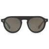 Dolce & Gabbana - Panthos Sunglasses in Acetate - Black - Dolce & Gabbana Eyewear - Avvenice