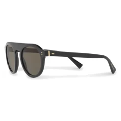 Dolce & Gabbana - Panthos Sunglasses in Acetate - Black - Dolce & Gabbana Eyewear - Avvenice