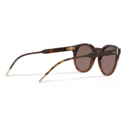 Dolce & Gabbana - Panthos Sunglasses with Keyhole Bridge - Havana Transparent Brown - Dolce & Gabbana Eyewear - Avvenice