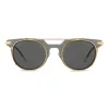 Dolce & Gabbana - Panthos Sunglasses with Metal Structure - Black and Shiny Gold - Dolce & Gabbana Eyewear - Avvenice
