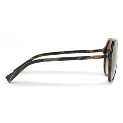 Dolce & Gabbana - Pilot Acetate Sunglasses with Key Bridge - Brown Horn Effect - Dolce & Gabbana Eyewear - Avvenice