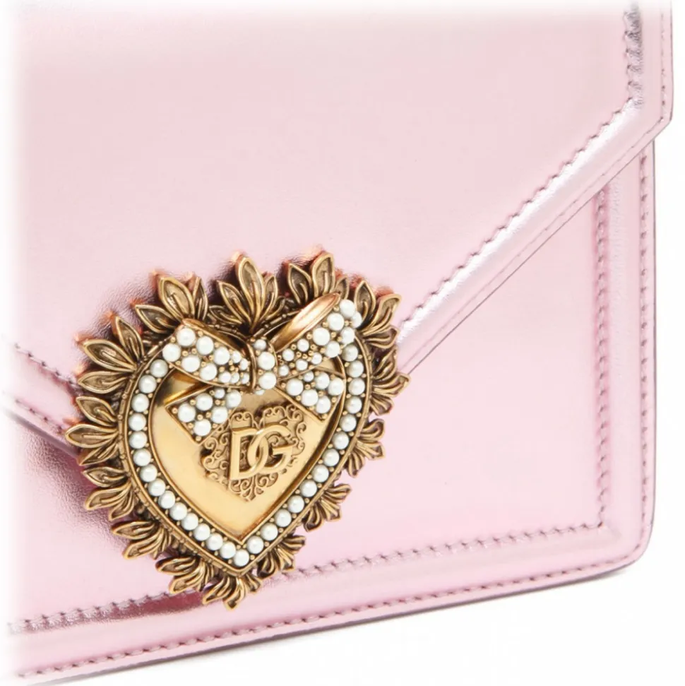 Dolce & Gabbana - Pink Small Devotion Bag - Dolce & Gabbana Exclusive Luxury Collection - Avvenice