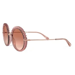Dolce & Gabbana - Plisse Sunglasses - Pink - Dolce & Gabbana Eyewear - Avvenice