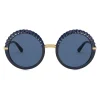 Dolce & Gabbana - Plisse Sunglasses - Blue - Dolce & Gabbana Eyewear - Avvenice