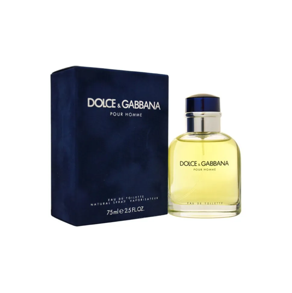 Dolce & Gabbana - Pour Homme - Eau de Toilette - Italy - Beauty - Fragrances - Luxury - 75 ml - Avvenice
