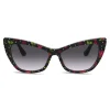 Dolce & Gabbana - Print Family Sunglasses - Black - Dolce & Gabbana Eyewear - Avvenice