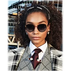 Dolce & Gabbana - Print Family Sunglasses - Gold - Dolce & Gabbana Eyewear - Avvenice