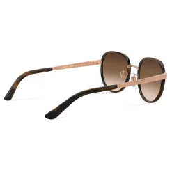 Dolce & Gabbana - Round Sunglasses Print Family - Havana - Dolce & Gabbana Eyewear - Avvenice