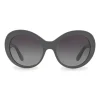 Dolce & Gabbana - Round Sunglasses in Acetate - Gray - Dolce & Gabbana Eyewear - Avvenice