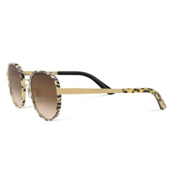 Dolce & Gabbana - Round Sunglasses Print Family - Leo Glitter - Dolce & Gabbana Eyewear - Avvenice