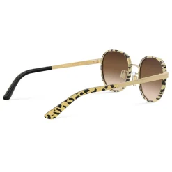 Dolce & Gabbana - Round Sunglasses Print Family - Leo Glitter - Dolce & Gabbana Eyewear - Avvenice