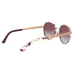 Dolce & Gabbana - Round Sunglasses Print Family - Flower Mix - Dolce & Gabbana Eyewear - Avvenice