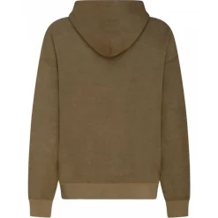 Dolce & Gabbana - Sand Brown Cotton Logo Print Hoodie - Dolce & Gabbana Exclusive Luxury Collection - Avvenice