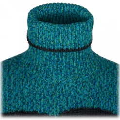 Dolce & Gabbana - Sea Green and Black Wool Blend Logo Jumper - Dolce & Gabbana Exclusive Luxury Collection - Avvenice