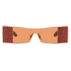 Dolce & Gabbana - Sicilian Jungle Sunglasses - Orange - Dolce & Gabbana Eyewear - Avvenice