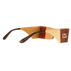 Dolce & Gabbana - Sicilian Jungle Sunglasses - Orange - Dolce & Gabbana Eyewear - Avvenice