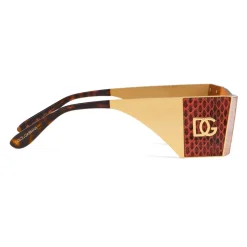 Dolce & Gabbana - Sicilian Jungle Sunglasses - Orange - Dolce & Gabbana Eyewear - Avvenice