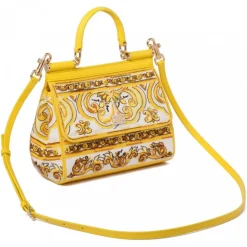 Dolce & Gabbana - Sicily Medium Handbag - Dolce & Gabbana Exclusive Luxury Collection - Avvenice