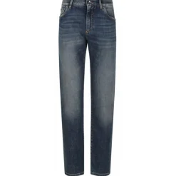 Dolce & Gabbana - Slim Cut Jeans - Dolce & Gabbana Exclusive Luxury Collection - Avvenice