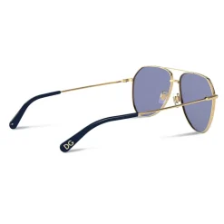 Dolce & Gabbana - Slim Sunglasses - Gold Blue - Dolce & Gabbana Eyewear - Avvenice