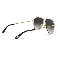 Dolce & Gabbana - Slim Sunglasses - Gold Black - Dolce & Gabbana Eyewear - Avvenice